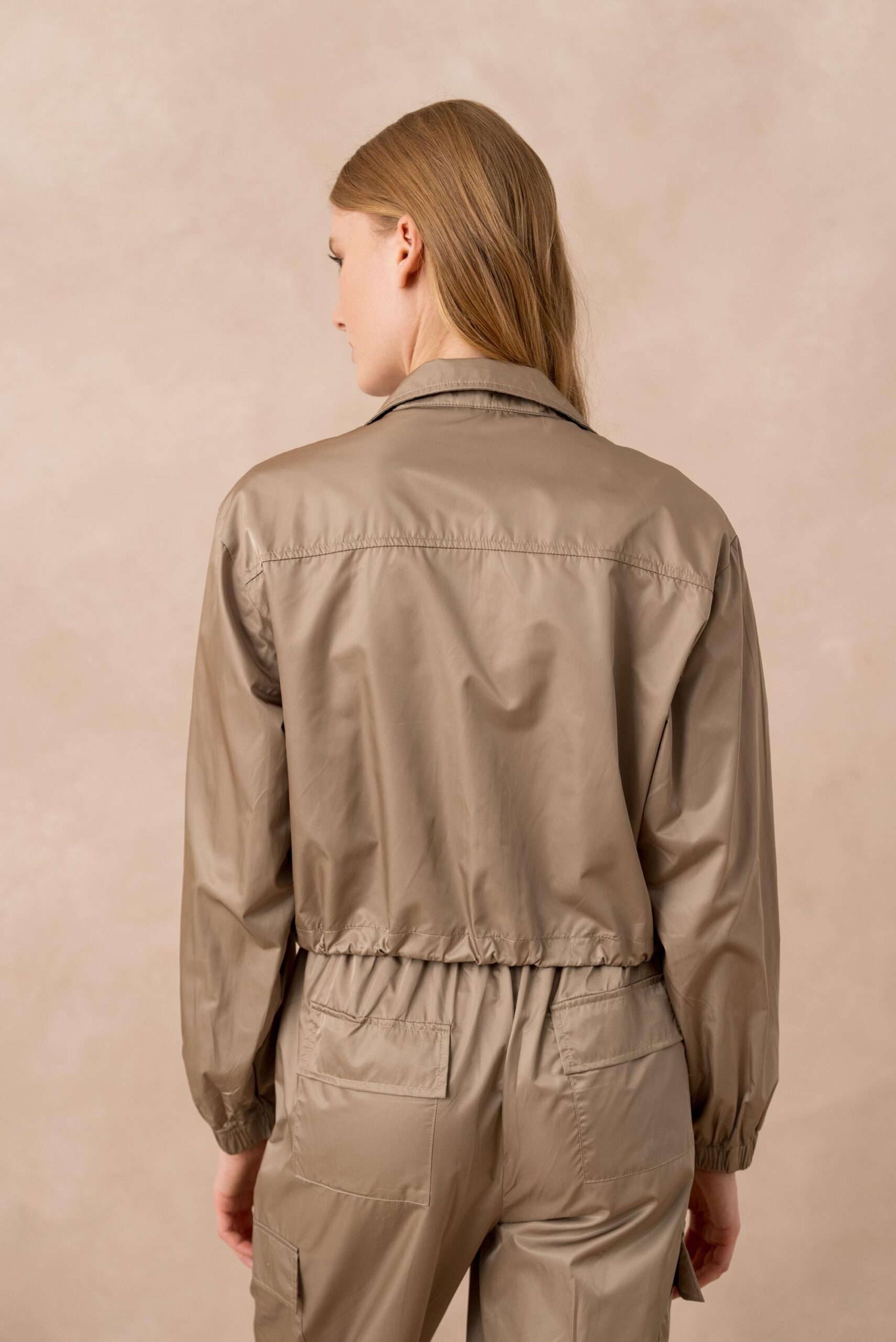 Golden Live Khaki σετ παντελόνι & τζάκετ - Image 6