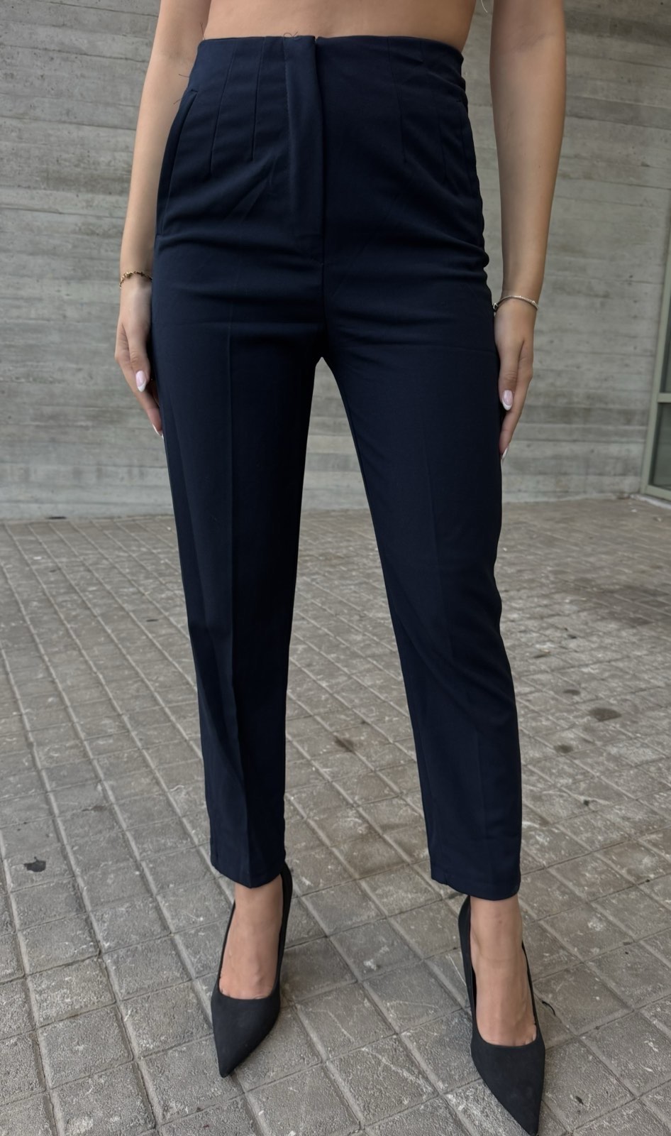 Ψηλόμεσο cigarette παντελόνι